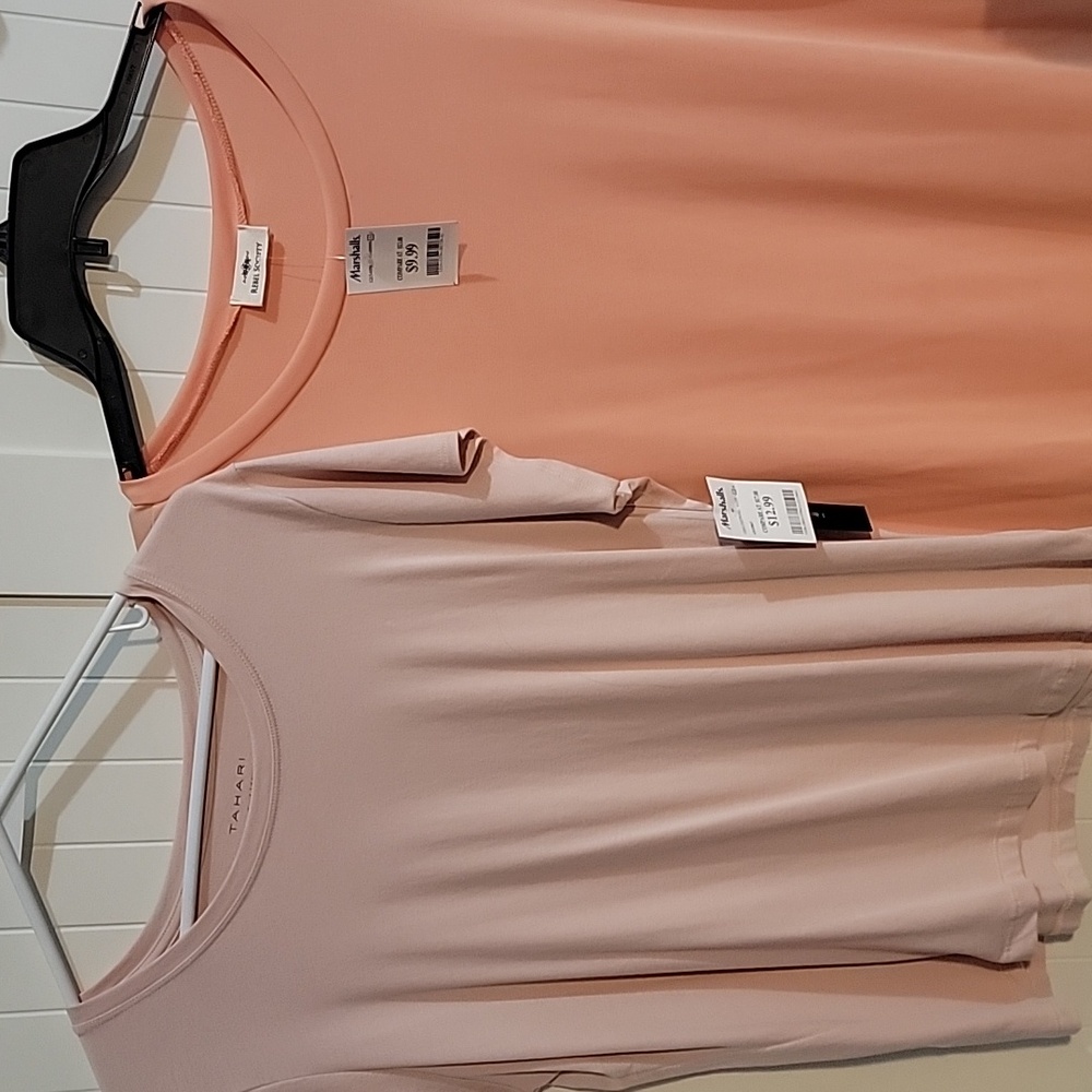 Womens casual tees. Size XL, new, never been worn